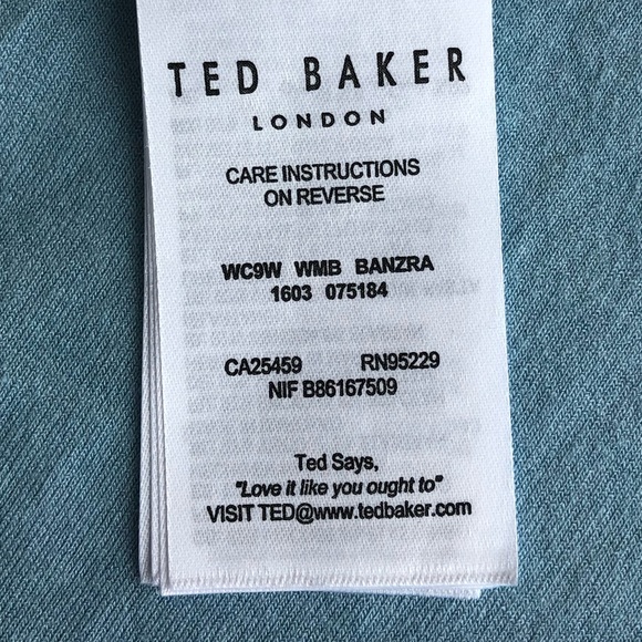 Ted Baker | raspberry ripple fitted tee | *Ted Baker size 4* - Picture 11 of 13